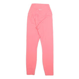 NIKE Womens Joggers Pink Slim Skinny S W20 L25 Stretch Fitness Activewear