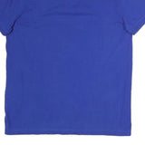 TOMMY HILFIGER Mens Blue Polo Shirt L Slim Fit Cotton Short Sleeve Classic