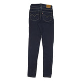 LEVI'S Womens Jeans Blue Slim Skinny Denim Dark W24 L31 Stylish Zip Cotton Blend