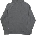 CHAMPION Mens Grey Hoodie L Cotton Blend Classic Logo Pullover Sweatshirt