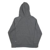 CHAMPION Mens Grey Hoodie L Cotton Blend Classic Logo Pullover Sweatshirt