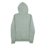 PUMA Mens Green Pullover Hoodie S Cotton Blend Casual Sportswear