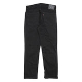 LEVI'S 541 Mens Jeans Black Regular Straight Denim Raw W30 L30 Cotton Blend Zip