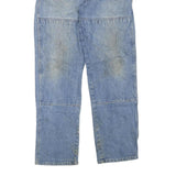 DICKIES Mens Regular Blue Denim Jeans W36 L34 Workwear Pocket Zip Closure