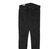 LEVI'S 512 Mens Jeans Black Slim Skinny Denim Raw W31 L31 Zip Cotton Blend