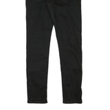 LEVI'S 512 Mens Jeans Black Slim Skinny Denim Raw W31 L31 Zip Cotton Blend