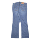 LEVI'S 525 Womens Jeans Blue Regular Flared Denim Medium W30 L27 Zip Cotton