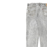 LEVI'S 555 Mens Jeans Light Blue Regular Straight Denim W36 L33 Zip