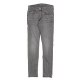 LEVI'S 519 Mens Slim Jeans Grey Denim W30 L29 Stylish Slim Fit Regular Leg