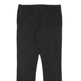 CLOCKHOUSE Mens Black Slim Drawstring Trousers W32 L30 Casual Cotton Blend