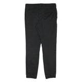 CLOCKHOUSE Mens Black Slim Drawstring Trousers W32 L30 Casual Cotton Blend