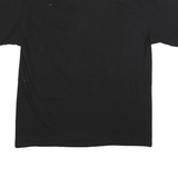 NFL Mens Black Super Bowl XLVI Graphic T-Shirt XL Short Sleeve Crew Neck