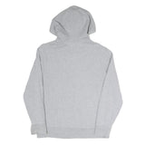 LEVI'S Mens Grey S Hoodie Cotton Blend Pullover Logo Sweatshirt