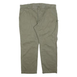 CARHARTT Mens Cotton Blend Beige Relaxed Straight Trousers W44 L30 Workwear