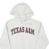 CHAMPION Mens Grey Texas A&M Pullover Hoodie S Cotton Blend Vintage