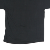 DOM Mens Black Tiger Graphic T-Shirt L Short Sleeve Crew Neck Cotton