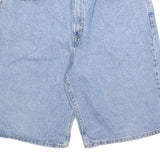 ARIZONA JEAN COMPANY Mens Denim Blue Relaxed Fit M W32 Cotton Blend Shorts