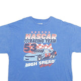 NASCAR Mens Blue Racing Team 53 Graphic T-Shirt M Short Sleeve Crew Neck High