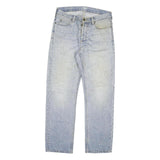 CARHARTT Mens Regular Fit Blue Denim Jeans W29 L30 Button Closure Classic Style