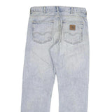 CARHARTT Mens Regular Fit Blue Denim Jeans W29 L30 Button Closure Classic Style