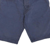 CARHARTT Mens Navy Casual Cotton Blend Shorts S W28 Workwear Durable