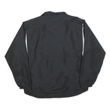 HOLLOWAY Mens Black & White Panther Football Track Jacket M Polyester Zip