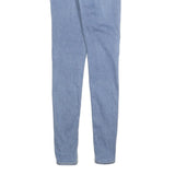 LEVI'S Womens Jeans Blue Slim Skinny Denim Light W27 L32 710 Cotton Blend Zip