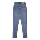 LEVI'S 721 High Rise Skinny Womens Jeans Blue Slim Skinny Denim Medium W27 L30