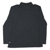 CARHARTT Mens Black 1/4 Zip XL Polyester Blend Sweatshirt Workwear Mechanical