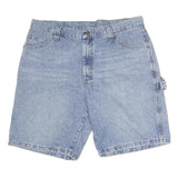 WRANGLER Mens Denim Blue Casual Shorts M W36 Relaxed Fit Utility Style