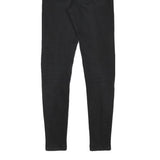 DIESEL Womens Black Slim Skinny Denim Jeans Cotton Blend W24 L28 Zip
