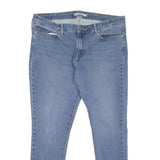 LEVI'S 711 Womens Jeans Blue Regular Skinny Denim Medium W33 L28 Stylish