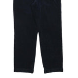 POLO RALPH LAUREN Mens Regular Navy Blue Cotton Blend Regular Fit Trousers W35