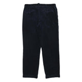 POLO RALPH LAUREN Mens Regular Navy Blue Cotton Blend Regular Fit Trousers W35