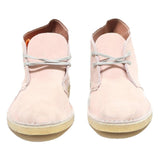 CLARKS Desert Boots Womens Ankle Leather Pink UK 4.5 Casual Comfortable