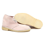 CLARKS Desert Boots Womens Ankle Leather Pink UK 4.5 Casual Comfortable