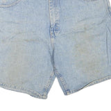 WRANGLER Womens Denim Light Blue Casual Shorts XL W38 Cotton Blend