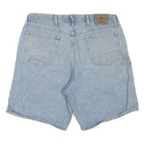 WRANGLER Womens Denim Light Blue Casual Shorts XL W38 Cotton Blend