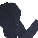 DICKIES Womens Black Cotton Dungarees Regular Fit M W32 L28 Workwear