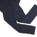 DICKIES Womens Black Cotton Dungarees Regular Fit M W32 L28 Workwear