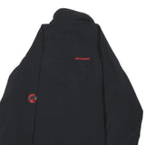 MAMMUT Mens Black Outdoor Jacket M Polyester Blend Zip Plain Lightweight