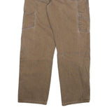 DICKIES Mens Jeans Beige Regular Straight Denim Rinse W32 L32 Workwear Cotton