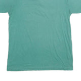 MANHATTAN NATURE KNIT Mens Green Short Sleeve Plain Polo Shirt L Cotton Blend
