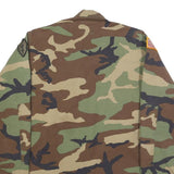 Golden Manufacturing Co Inc Mens Green Brown Cotton Blend Military Jacket S