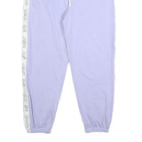 LEVI'S Womens Joggers Purple & White Logo Tape Slim Tapered M W30 L26