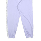 LEVI'S Womens Joggers Purple & White Logo Tape Slim Tapered M W30 L26