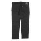 LEVI'S 514 Classic Mens Jeans Black Classic Straight Denim W36 L30 Zip Cotton