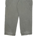 CARHARTT Mens Cotton Blend Green Regular Straight Trousers W40 L32 Workwear