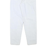 GALAXY Womens Jeans White Relaxed Straight Denim Light W28 L29 Classic Fit
