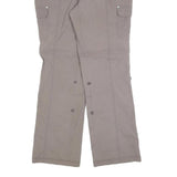 TCM Womens Polyester Blend Beige Regular Leg Trousers W34 L30 Practical Casual